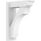 Ekena Millwork Legacy Architectural Grade PVC Outlooker with Traditional Ends, 7"W X 18"D X 24"H OUTP07X18X24LEC01 - alternate 1